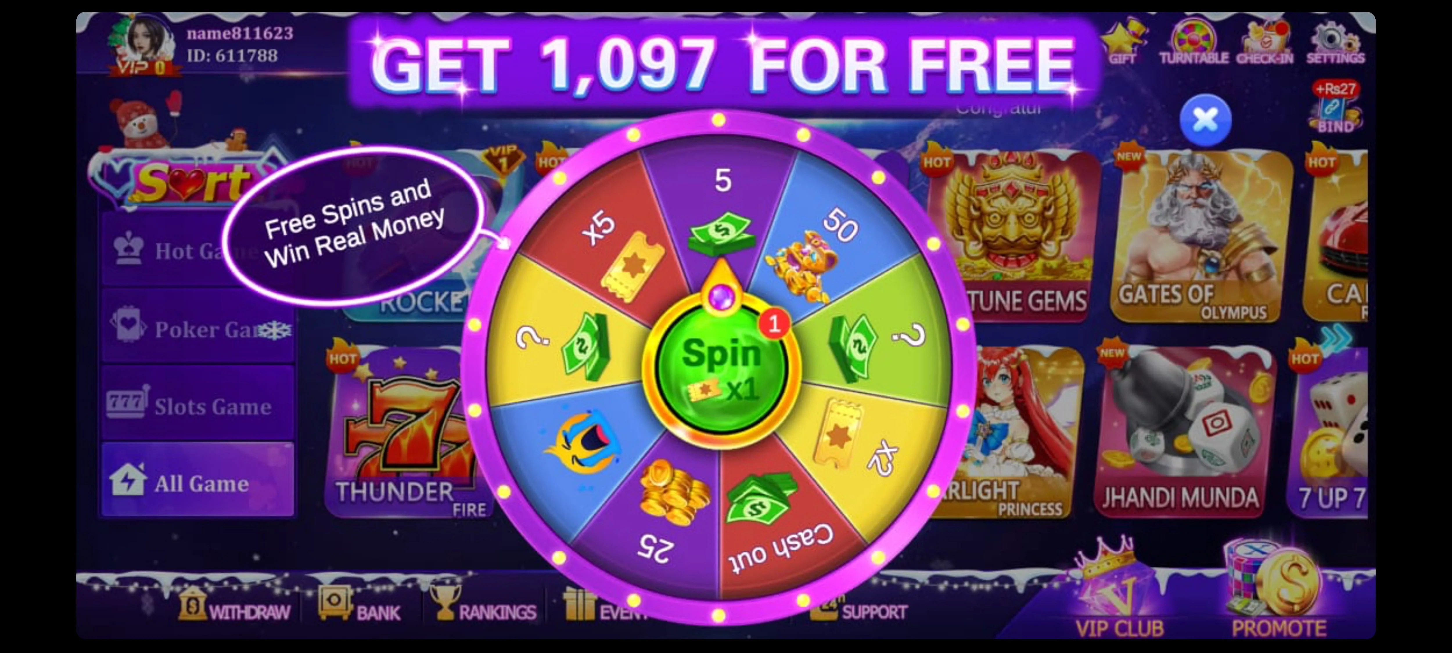 Lucky 97 Free Bonus Lucky 97 Free Spins and Daily Welcome Bonuses